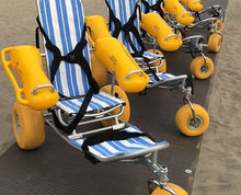 Load image into Gallery viewer, AccessRec WaterWheels Floating Beach Wheelchair