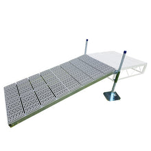 Load image into Gallery viewer, Patriot Docks Shore Ramp Gray Poly 4'x8'
