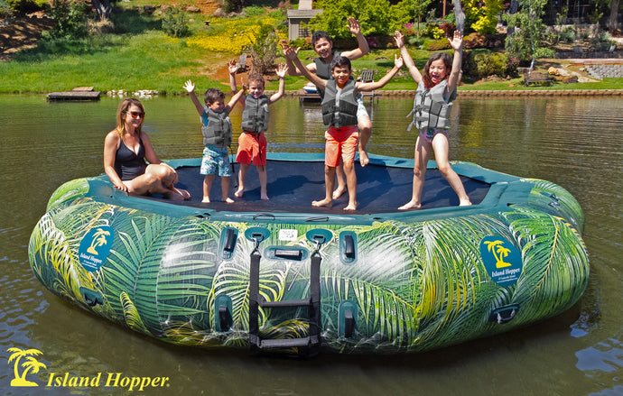 15’ Water Bouncer Lakeside Graphics Series