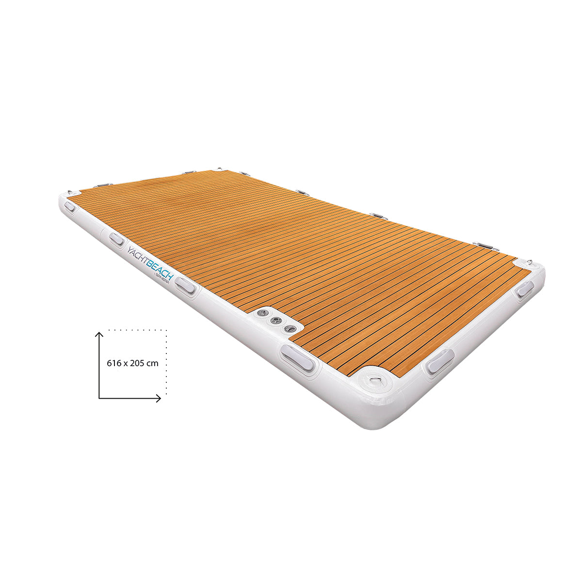 Yachtbeach Platform 6.16 Premium Teak 20'x6,7'