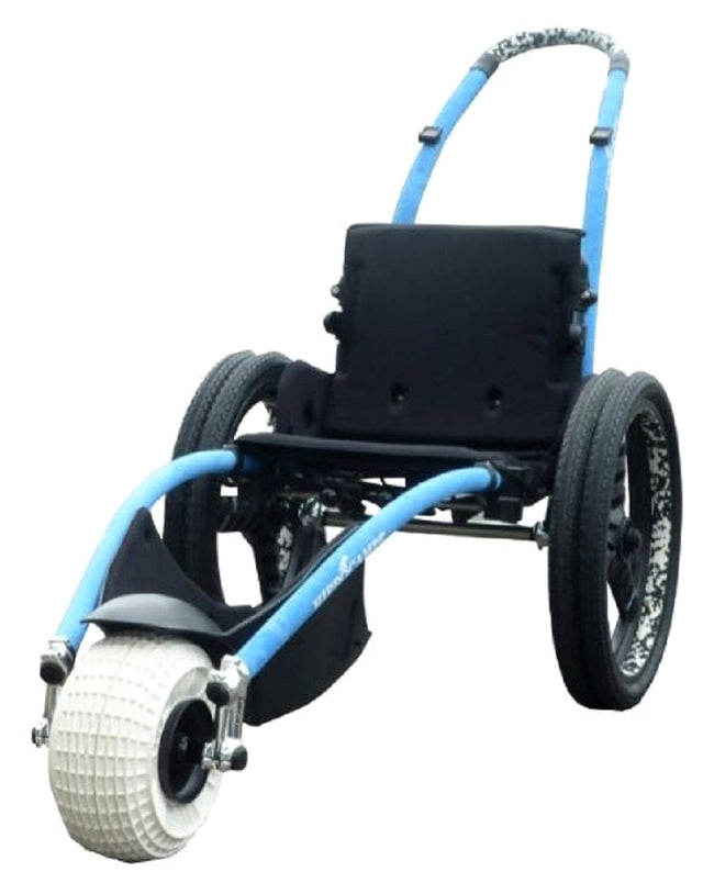 Vipamat Hippocampe Beach and All-Terrain Wheelchair - Blue / M- 4'7