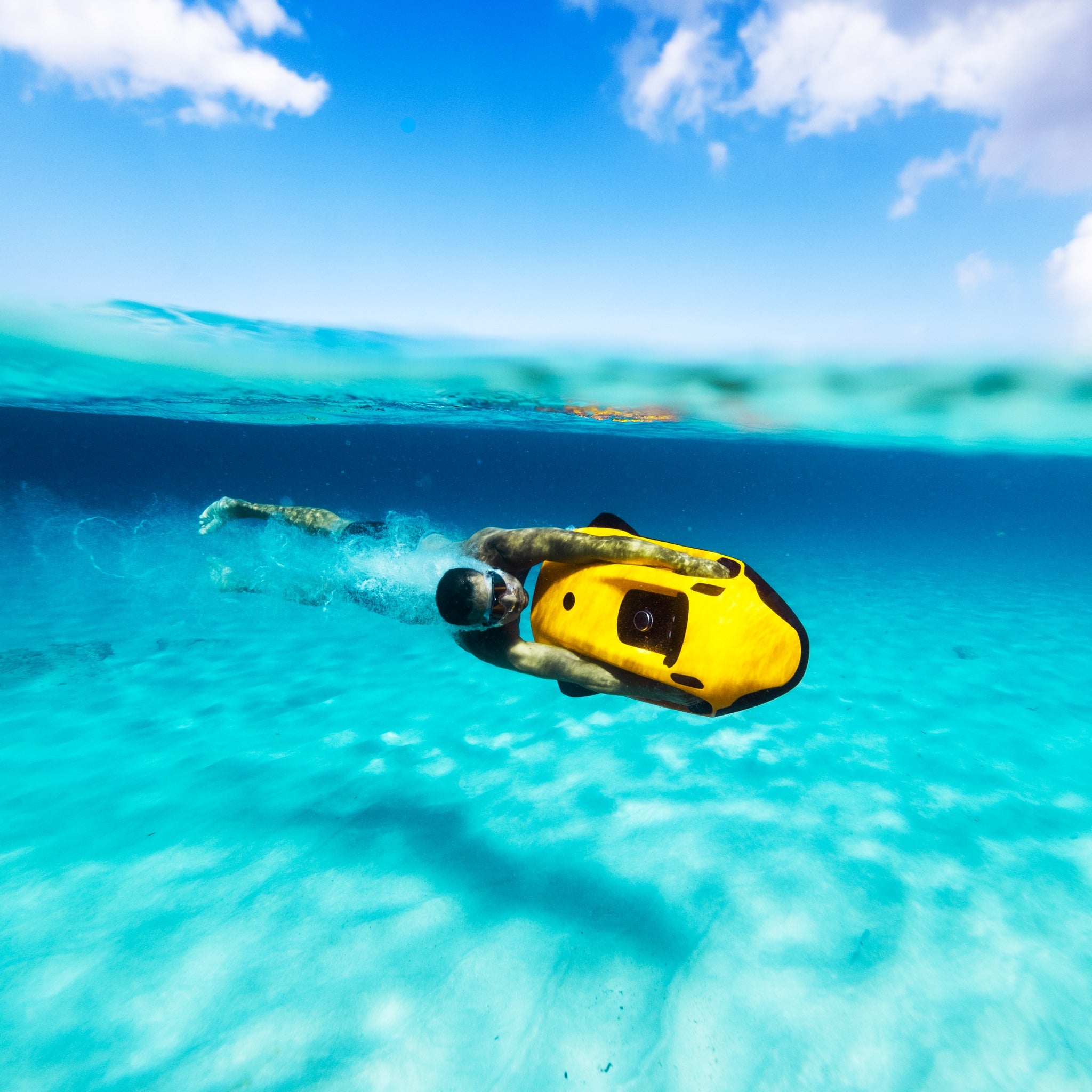 Seabob F9 Luxury Underwater Scooter - Carex Yellow