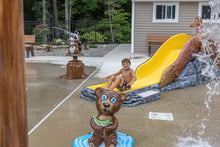 Load image into Gallery viewer, Children Sliding down Rain Drop Products Trunk Slide Water Feature