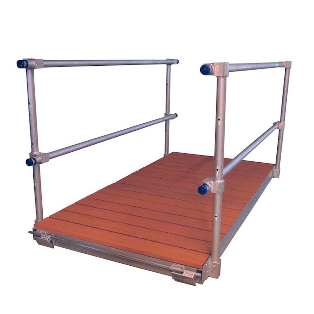 Patriot Docks 8' Gangway Aluminum Brown