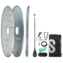 Load image into Gallery viewer, SipaBoards Allrounder Silver Motorized SUP 11'