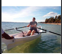 Load image into Gallery viewer, Man Rowing A Little River Heritage 12 Carbon  Single Rowboat