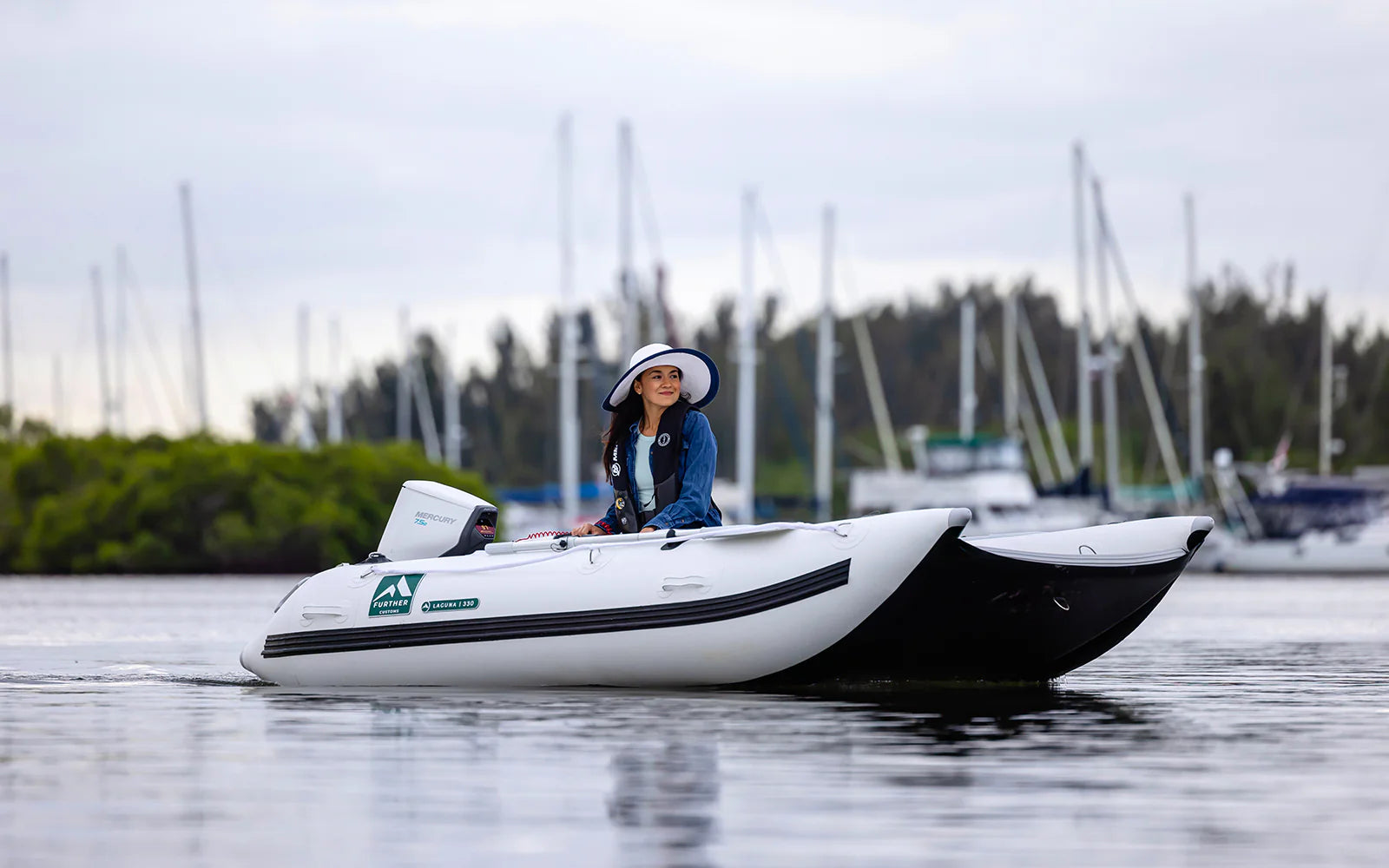 Further Customs 9'5" Laguna 290 Inflatable Catamaran