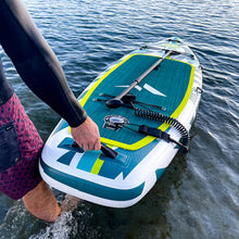 Load image into Gallery viewer, Further Customs 11'3 Podium Turquoise 11'3" x 32" x 6"