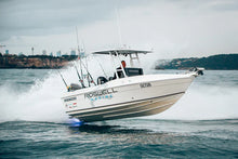 Load image into Gallery viewer, Roswell Marine UNI-T Universal T-Top white installed on a boat