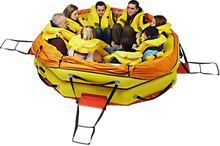 Load image into Gallery viewer, 8 people on board the Switlik OPR Offshore Passage Raft