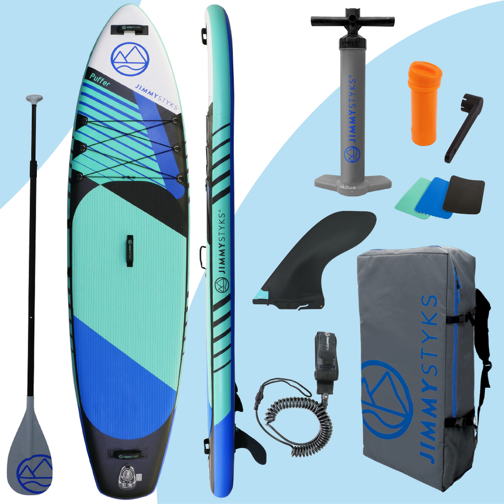 2023 Jimmy Styks Puffer 11' Inflatable Stand Up Paddleboard Light As