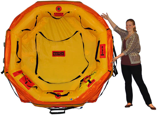 Switlik CPR Coastal Passage Raft inside view