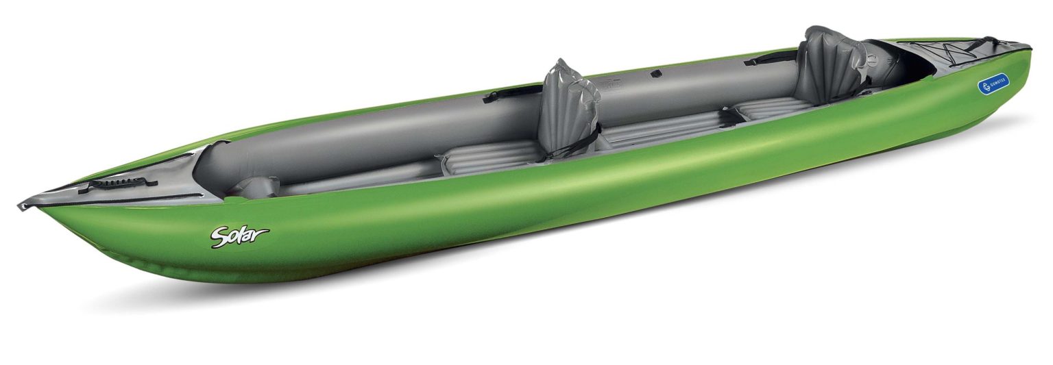 Gumotex SOLAR 13′5″ Inflatable Kayak GREEN