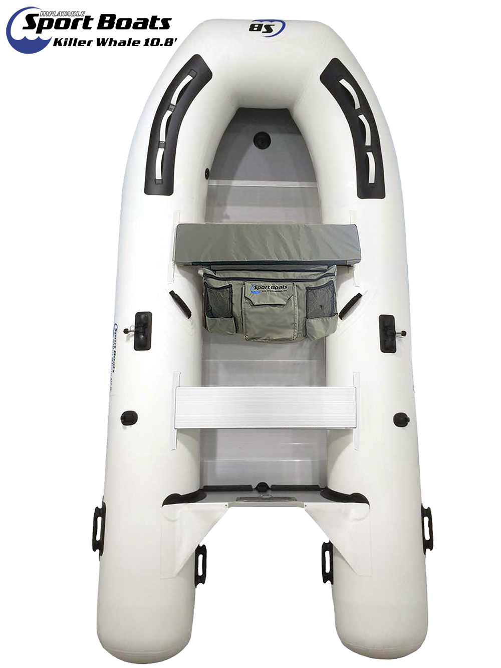 Inflatable Sport Boats Killer Whale 10.8′ Aluminum Floor