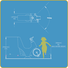 Load image into Gallery viewer, Empex Water Toys Waterbike