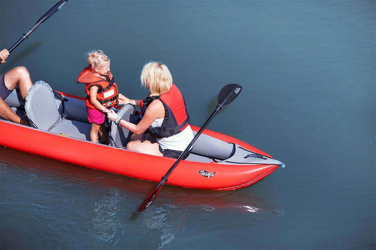 Gumotex THAYA 13′5″ Inflatable Canoe