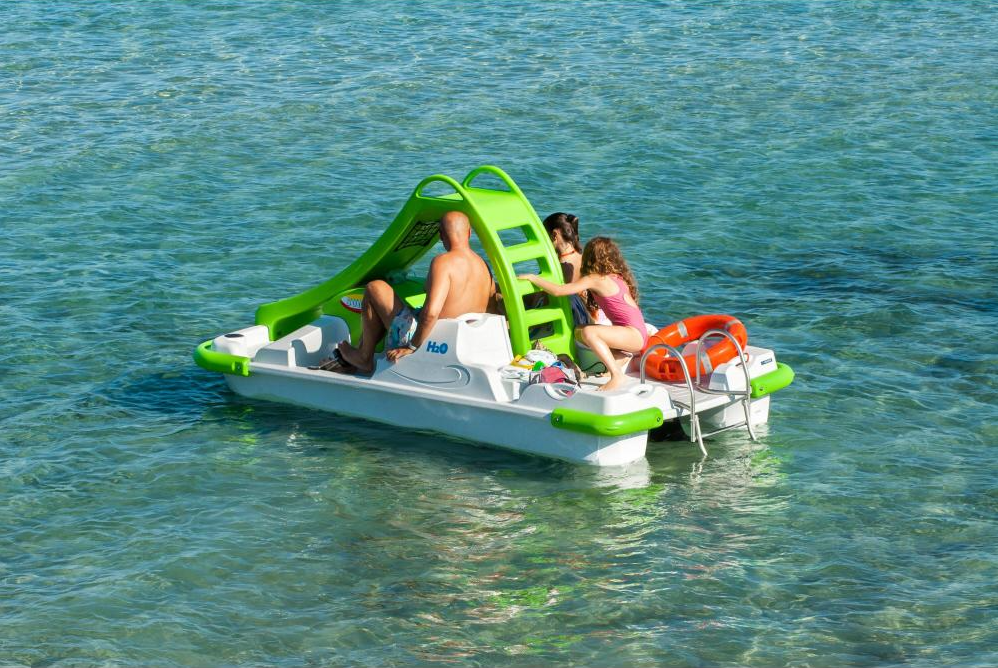 fast pedal boat Martini Nautica Sunny H2O 4 Person Pedal Boat – Light As Air Boats