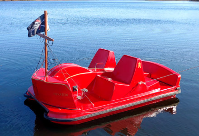 pedal boat hire near me Adventure Glass Pirate Ship Pedal Boat Platform – Light As Air Boats