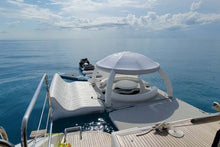 Load image into Gallery viewer, AquaBanas Fun Package at the back of the yacht