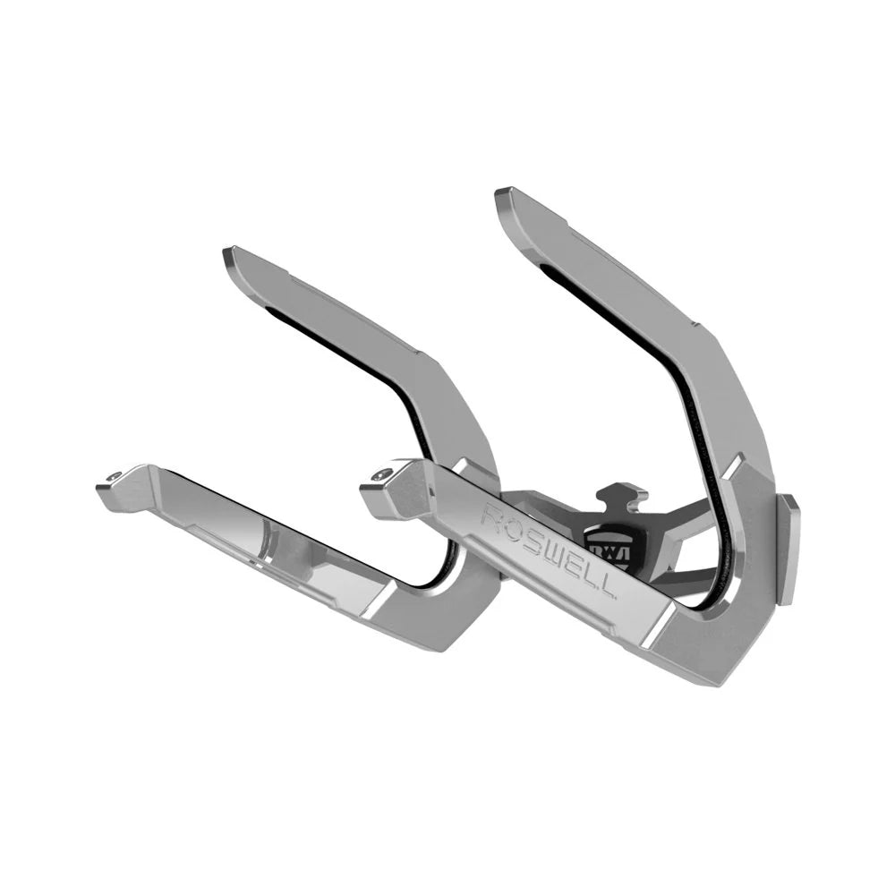 Roswell Elite Kneeboard Board Rack - Brushed Anodized / Clear Coat