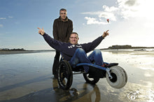 Load image into Gallery viewer, Vipamat Hippocampe Beach and All-Terrain Wheelchair - Pink / XL - Above 6'1"
