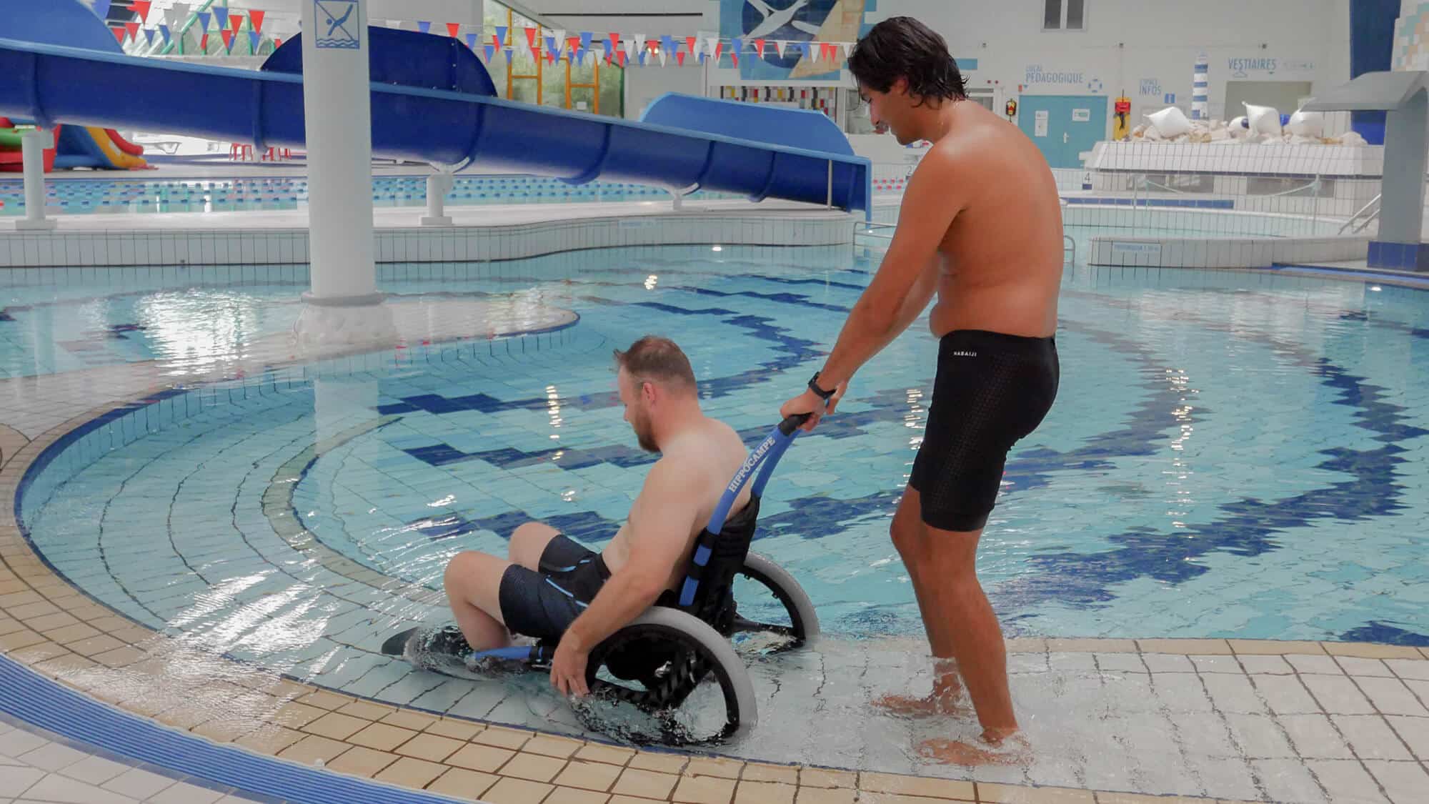 Vipamat Hippocampe Pool Wheelchair