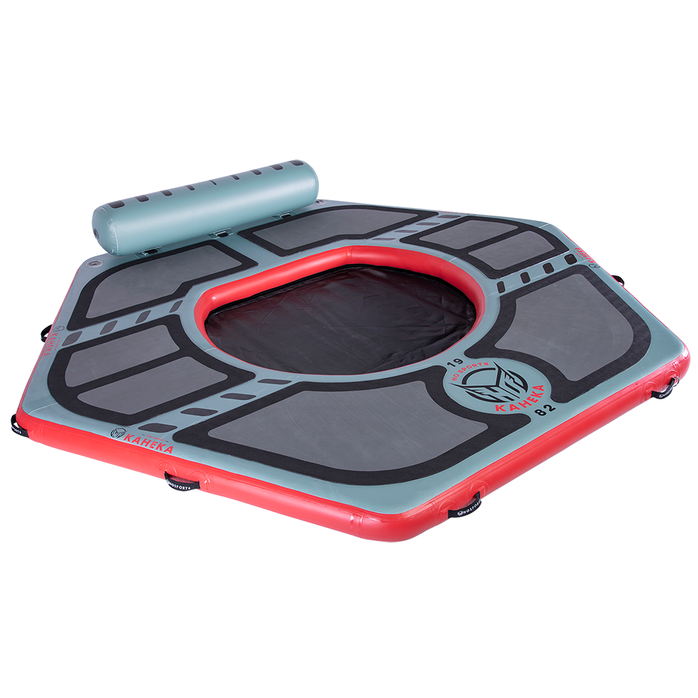 Ho 2023 Hawaii Kaheka 10' Hexagonal Inflatable Dock with Netted Swim A