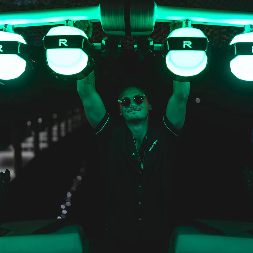 Roswell Marine R1 Pro Tower Speakers black grill