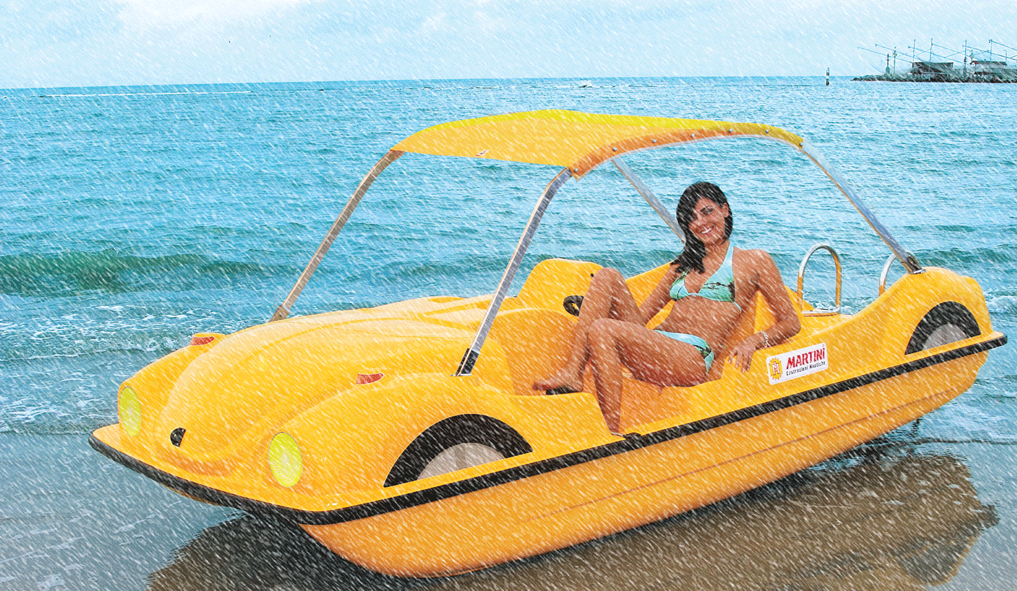 Martini Nautica Sea Buggy 330 Pedal Boat 4 Person