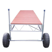 Load image into Gallery viewer, Patriot Docks 24' Straight Roll-in Dock Brown aluminum