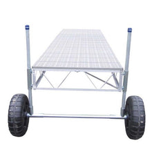 Load image into Gallery viewer, Patriot Docks 40' Straight Roll-in Dock tan poly decking