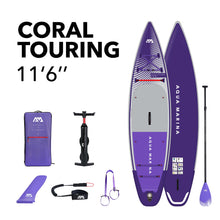 Load image into Gallery viewer, Aqua Marina Coral Touring 11'6" Inflatable Stand Up Paddleboard BT-23CTPN