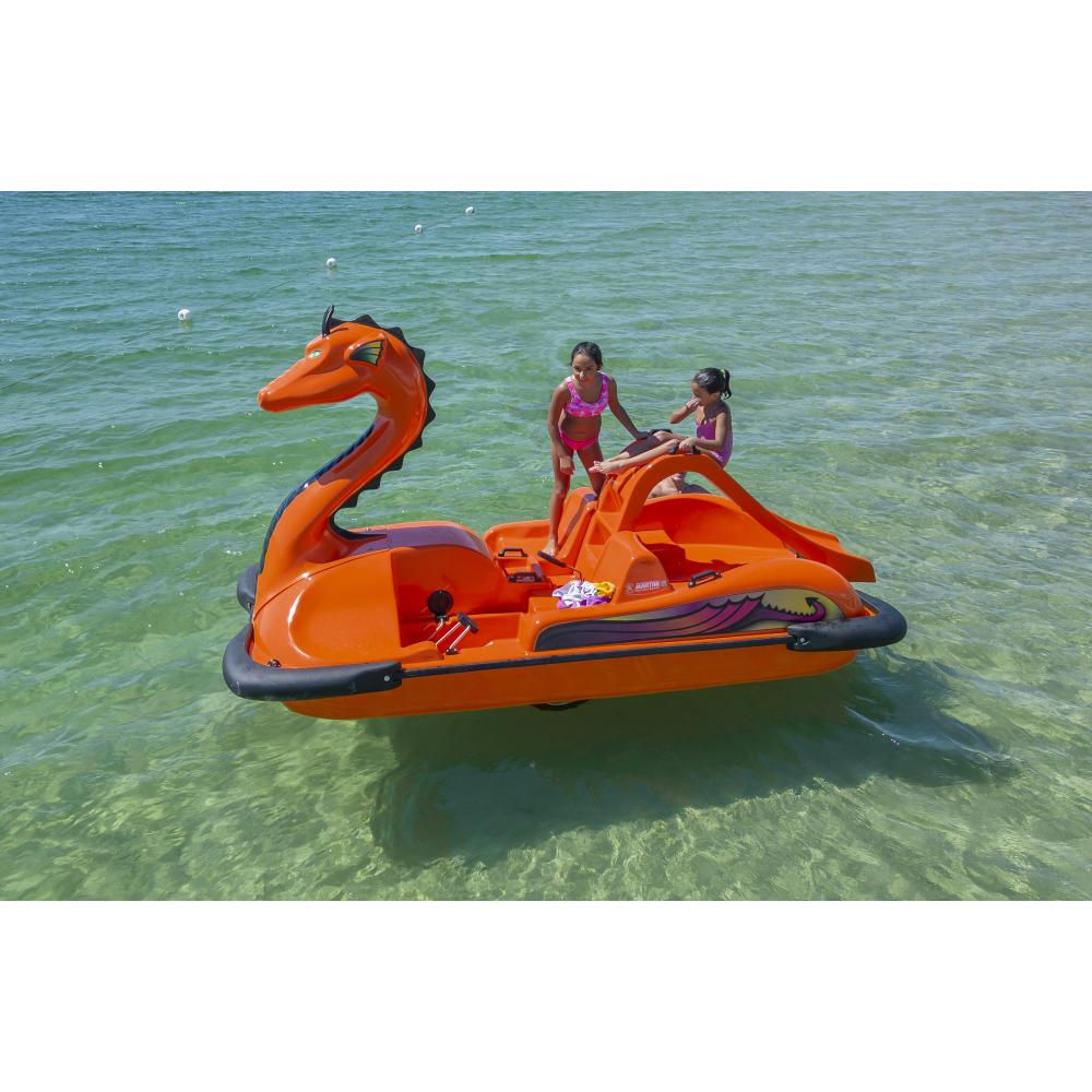 four person pedal boat Martini Nautica Dragon 4 Person Pedal Boat