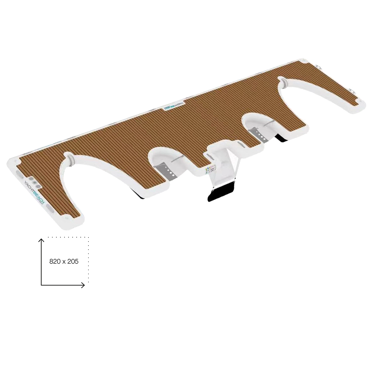 Yachtbeach Toy Dock 8.20 Dropstitch 27'x6.7'