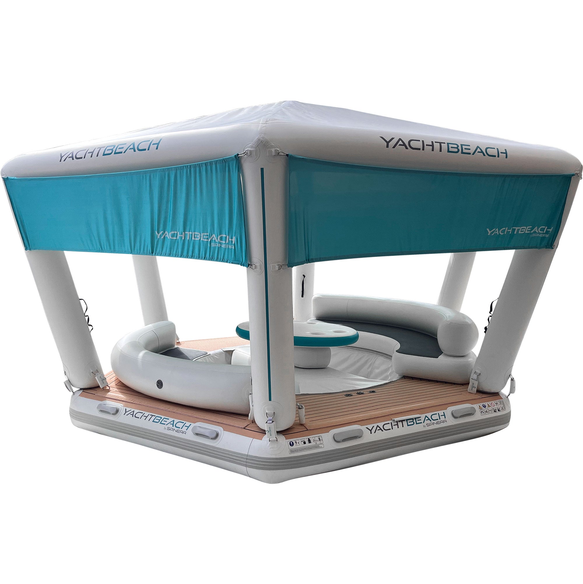 Yachtbeach Pavilion Beachclub Setup 4.10 Platform 13.5'