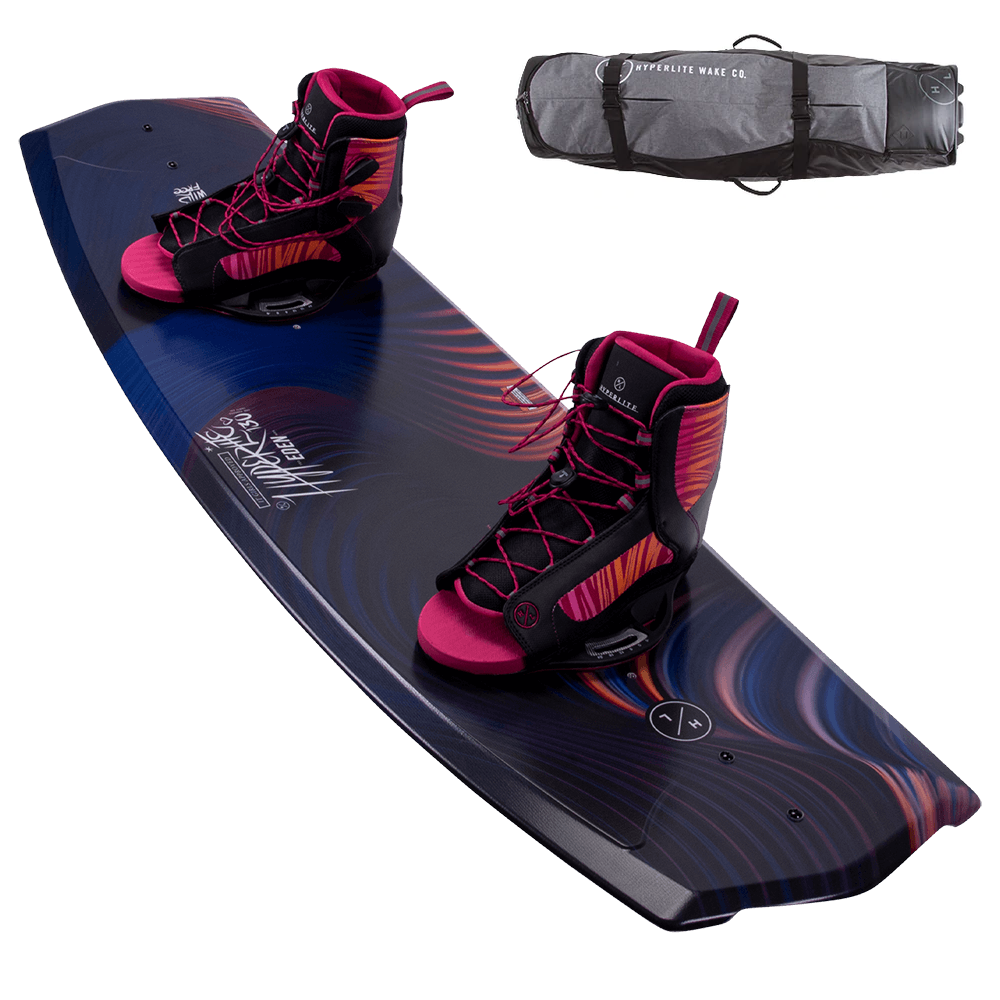 Hyperlite Eden 2.0 Wakeboard with Jinx Binding Package – Light As Air Boats