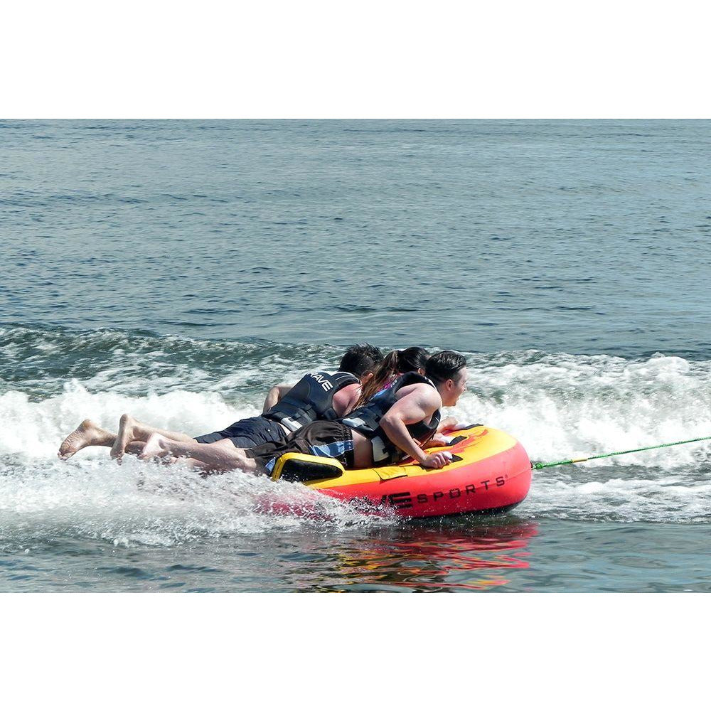 3 persons in Rave Sports Diablo III - 3 Rider Towable 02641