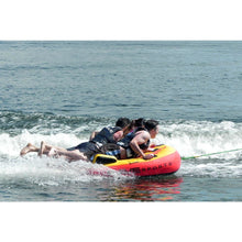 Load image into Gallery viewer, 3 persons in Rave Sports Diablo III - 3 Rider Towable 02641