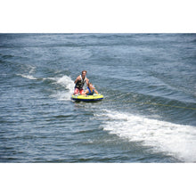 Load image into Gallery viewer, 2 people riding in Rave Sports Halo 2 Rider Towable 02825