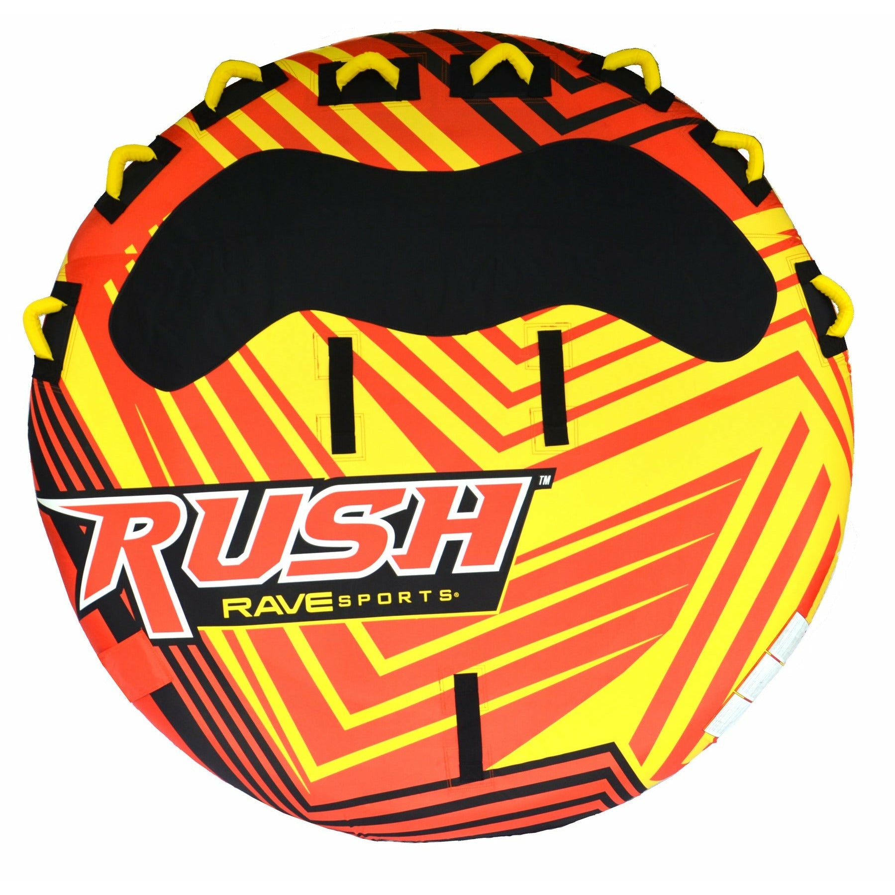 Rave Rush 4P Towable Tube top view