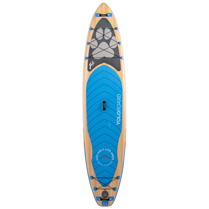 Yolo 12' Dogwood Coastal Inflatable Stand Up Paddle Board  iSUP
