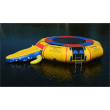 Load image into Gallery viewer, Island Hopper Gator Monster Head attached in Island Hopper Classic Water Trampoline
