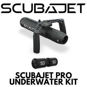 Motor / Jet System / Kayak Motor / SUP motor - Man installing the ScubaJet Pro XR Multi-Purpose Water Scooter to a SUP
