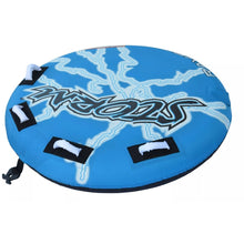 Load image into Gallery viewer, Side view of Rave Sports Storm 2 Rider Towable 02322