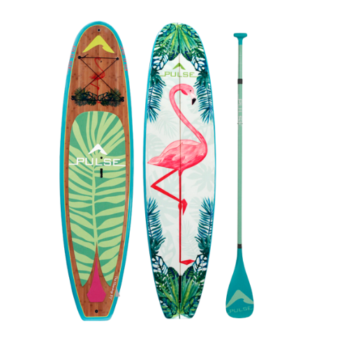 Pulse The Flamingo 10'6" Tradisional SUP with  Women's SUP Paddle