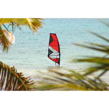 Load image into Gallery viewer, Windsurf Board - Man windsurfing with the Aerotech Sails 2021 Windsurfer LT Windsurf Board on calm water
