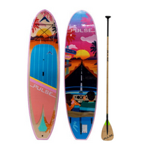 Load image into Gallery viewer, Pulse The Road Trip 10'6" Tradisional SUP with Bamboo Carbon Fibre