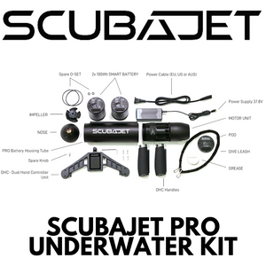 Motor / Jet System / Kayak Motor / SUP motor - Man installing the ScubaJet Pro XR Multi-Purpose Water Scooter to a SUP