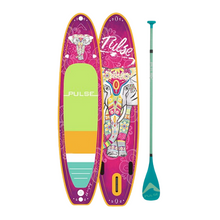 Load image into Gallery viewer, Pulse The Elephas 10'6" Inflatable Stand Up Paddleboard and Women's SUP Paddle