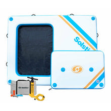 Load image into Gallery viewer, Solstice Watersports 10' X 8' X 8" Inflatable Rec Mesh Dock 38180